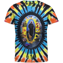 Jerry Garcia - Collage Tie Dye T-Shirt