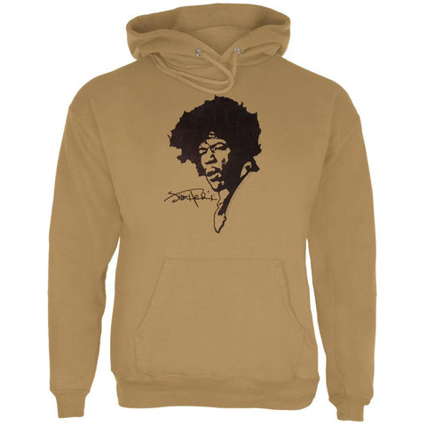 Jimi Hendrix - Flocked Face Hoodie