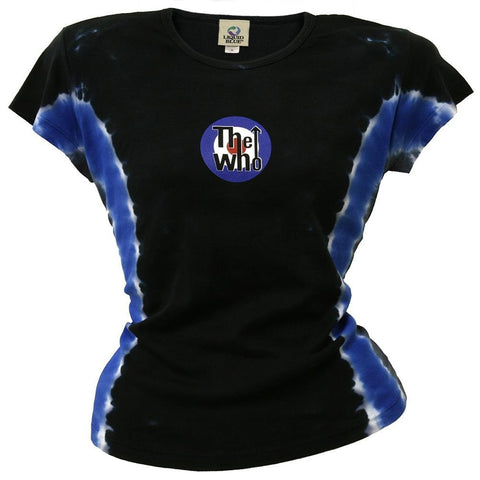 The Who - Logo Tie Dye Juniors T-Shirt