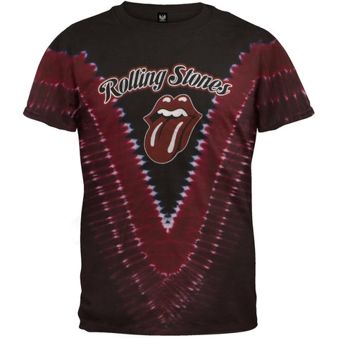 Rolling Stones - Tongue V Dye T-Shirt