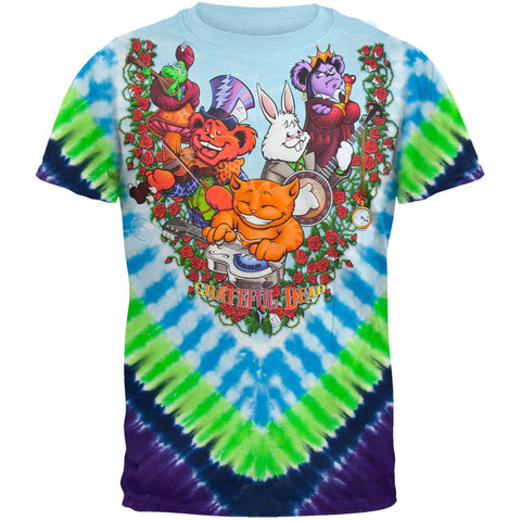 Grateful Dead - Wonderland Band Tie Dye T-Shirt