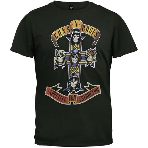 Guns N Roses - Cross T-Shirt