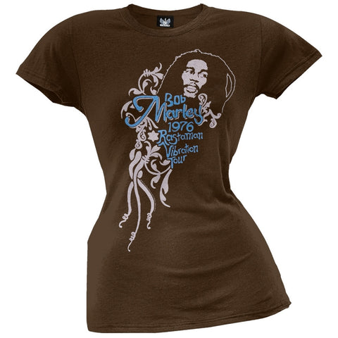 Bob Marley - Vibration Sheer Juniors T-Shirt