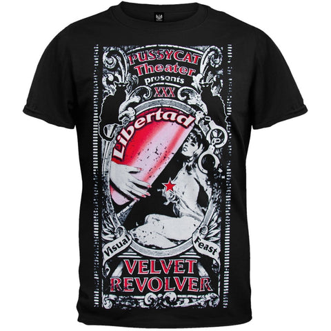 Velvet Revolver - Pussycat Graphic Adult T-Shirt