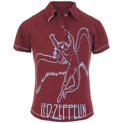 Led Zeppelin - Large Swan Juniors Polo Shirt