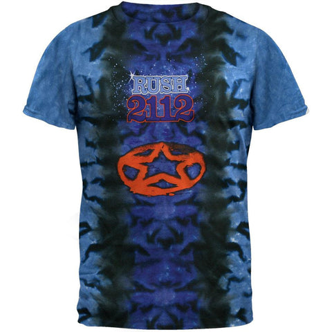 Rush - Pentagram Tie Dye T-Shirt
