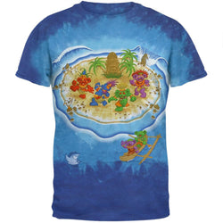 Grateful Dead - Tiki Bears Tie Dye T-Shirt