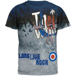 The Who - Be It Dead Or Alive Tie Dye Adult T-Shirt
