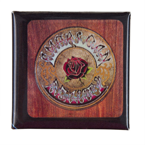 Grateful Dead - American Beauty Square Button
