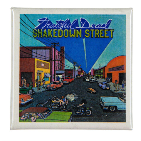 Grateful Dead - Shakedown Street Square Button