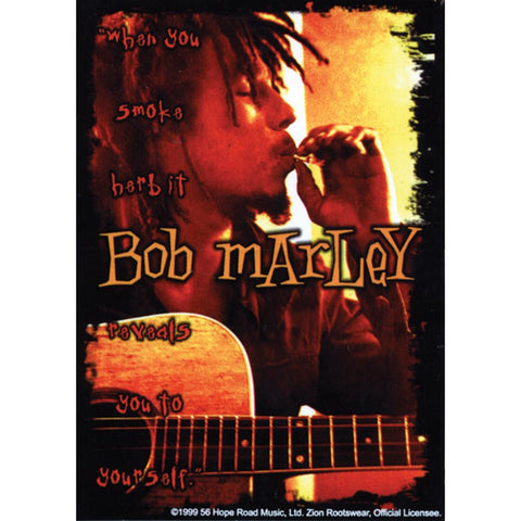 Bob Marley - Herb Reveals Decal