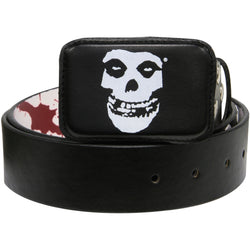 Misfits - Blood Splatters Reversible Leather Belt