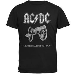 AC/DC - For Those About To Rock Steel Logo T-Shirt