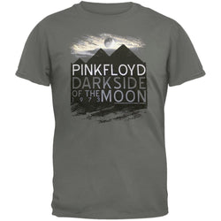 Pink Floyd - Dark Side Pyramids Soft Grey T-Shirt