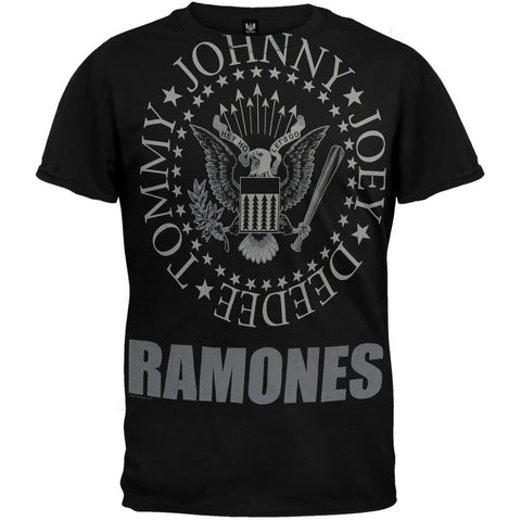 Ramones - Hey Ho Let's Go Black T-Shirt