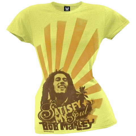 Bob Marley - Soul Juniors Yellow T-Shirt