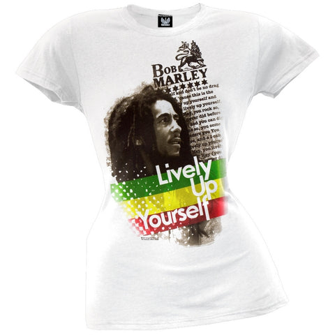 Bob Marley - Lively Juniors T-Shirt