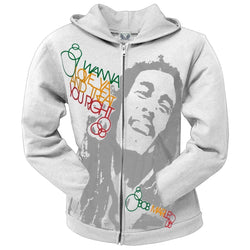 Bob Marley - Treat You Right Juniors Hoodie