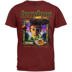 Incubus - Umbrella Maroon T-Shirt