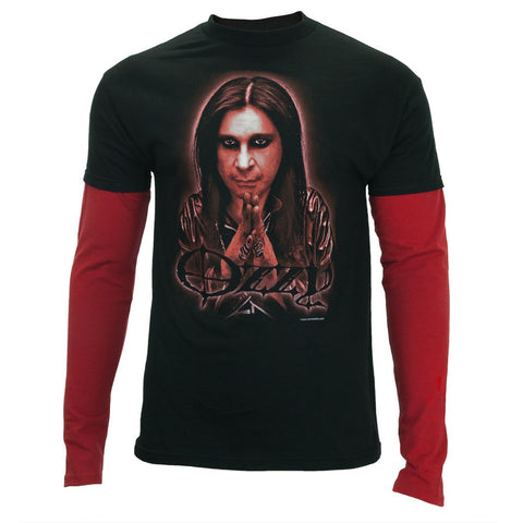 Ozzy Osbourne - Red Oath 2Fer Long Sleeve T-Shirt