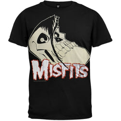 Misfits - Large Skull Logo Foil T-Shirt
