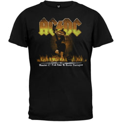 AC/DC - Angus Flaming Stage Soft T-Shirt