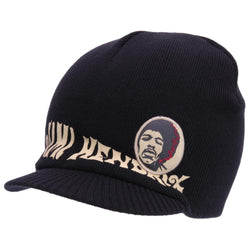 Jimi Hendrix - Face Logo Visor Beanie