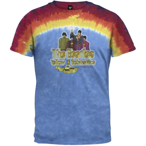 Beatles - Pepperland Rainbow Tie Dye T-Shirt