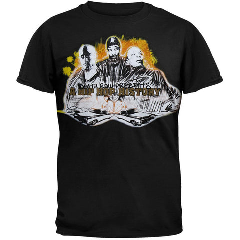 Death Row Records - Hip Hop History Sketch Adult T-Shirt