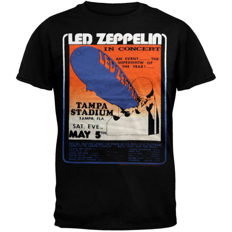 Led Zeppelin - Tour Flyer Soft T-Shirt