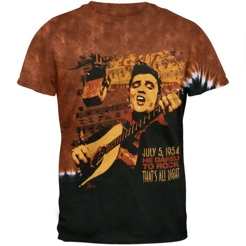 Elvis Presley - Dared To Rock Tie Dye T-Shirt