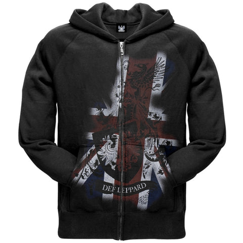 Def Leppard - Union Crest Zip Hoodie