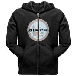 As I Lay Dying - Skull Crest Zip Hoodie
