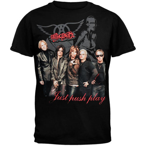 Aerosmith - Black Photo T-Shirt