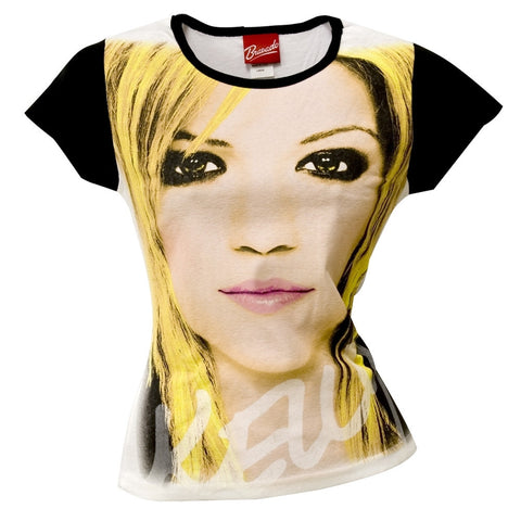 Kelly Clarkson - Face All-Over Juniors T-Shirt