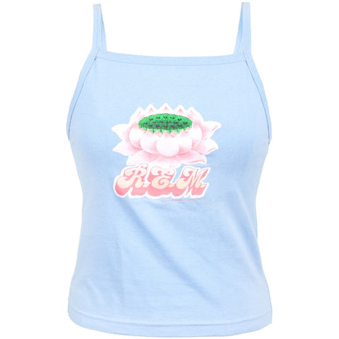 R.E.M. - Flower Youth Girls Tank Top