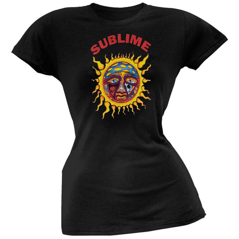 Sublime - Sun Juniors Black T-Shirt