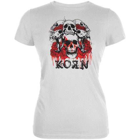Korn - Red Roses Juniors T-Shirt