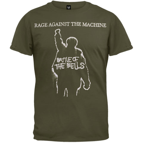 Ratm - Battle Of The Bells Green T-Shirt