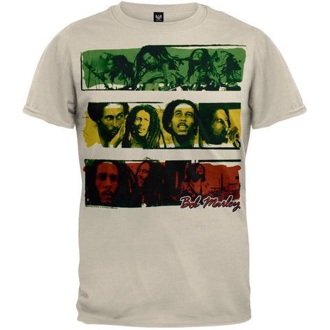 Bob Marley - Tri-Stripe T-Shirt