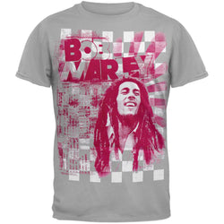 Bob Marley - Checkered T-Shirt