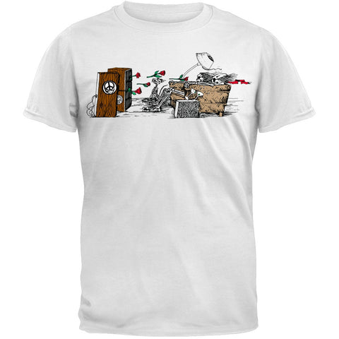 Grateful Dead - Blown Away White T-Shirt
