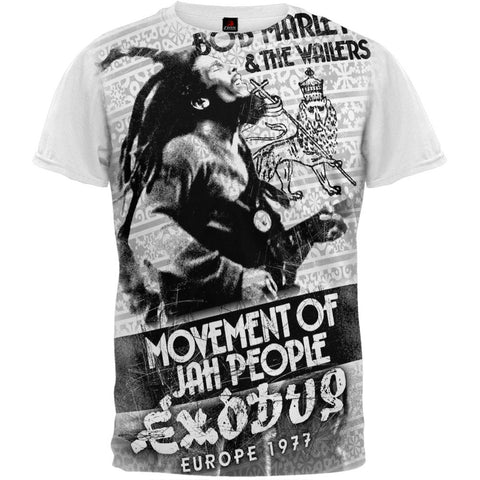 Bob Marley - Exodus 77 Jumbo Print Soft T-Shirt