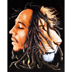 Bob Marley - Lion's Head Tapestry