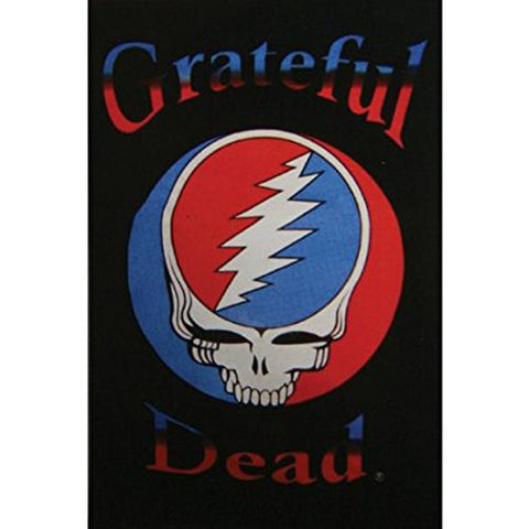 Grateful Dead - Steal Your Face Tapestry Black