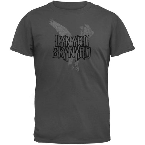Lynyrd Skynyrd - Flocked Logo Soft T-Shirt