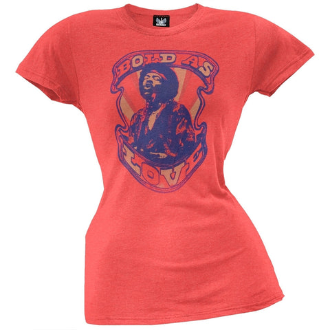 Jimi Hendrix - Bold As Love Juniors T-Shirt