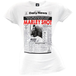 Bob Marley - Shot Juniors T-Shirt