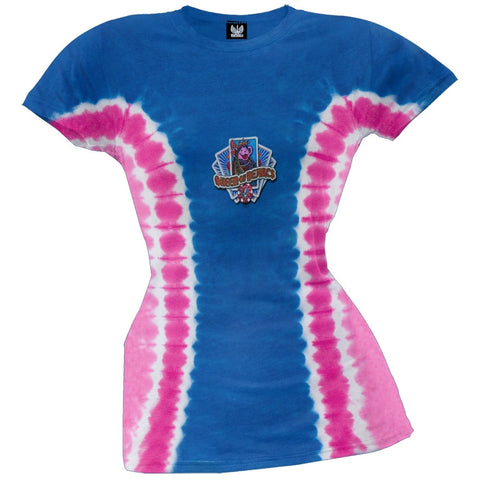 Grateful Dead - Queen Of Hearts Juniors Tie Dye T-Shirt