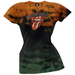 Rolling Stones -Tongue Juniors Tie-Dye T-Shirt